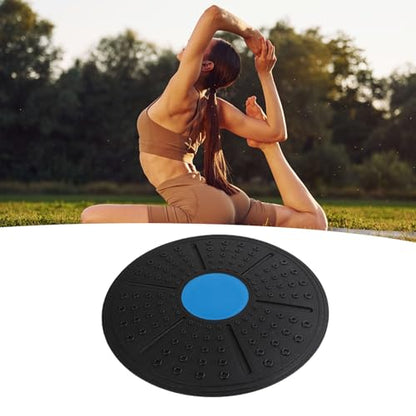 Balance Board, NonSlip Plastic Exercise Trainer for Core Strength Training, Fitness Workout Recovery for All Ages