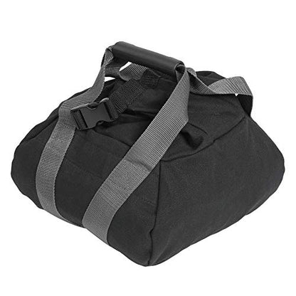 Adjustable Weightlifting Training Sandbag with Soft Rubber Handle, Oxford Cloth Material, Empty Fill Bag for Sand or Soybeans, 45 Pounds Capacity