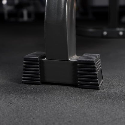 Valor Fitness Upright Stationary Weight Bench – Shoulder Press Bench for Strength Training, Arms, Biceps, Triceps, and Home Gym Workouts - color: DG-2K Black