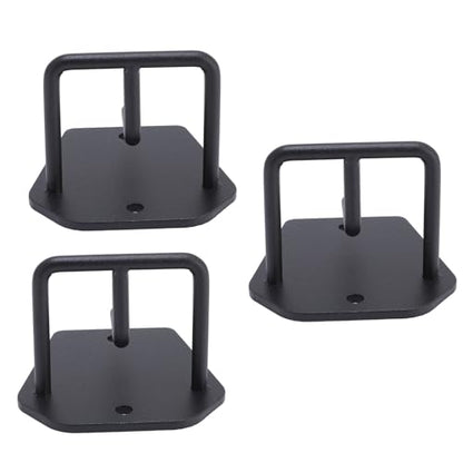 L Shaped Exercise Band Wall Anchor Heavy Duty Metal Mount for Home Gym Space Saving Workout Anchor with 300lbs Capacity