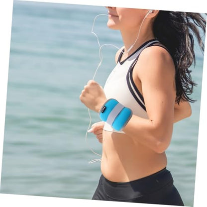 ibasenice Enhance Your Workout Women's Ankle Wrist Weights Adjustable Sandbag Leggings Arm Weights for Running Gym