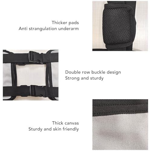 Spinal Traction Stretcher, Reduce Lumbar Pain with Decompression Harness for Back Stretcher