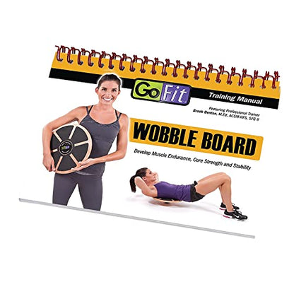 GoFit Wood Wobble Board