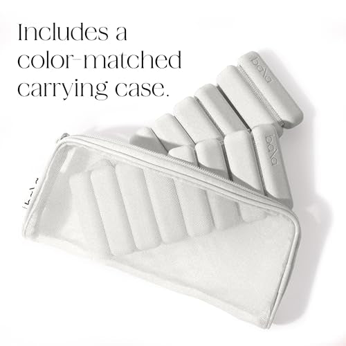 Bala Bangles Wrist & Ankle Weights for Women & Men, Home Gym Equipment - color: Bone, size: 2 LB