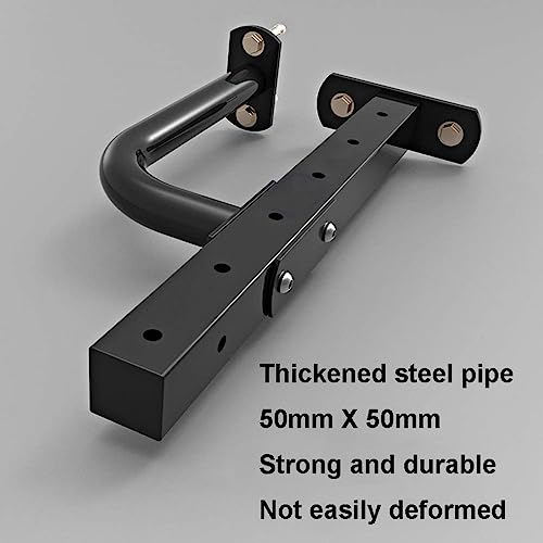 Wall-mounted Pull Up Bar Home Gym, 660lbs Capacity Heavy Duty Chin Up Bar Upper Body Workout Bar for Strength Training Equipment, Fitness Exercise Frame for Indoor Outdoor Use