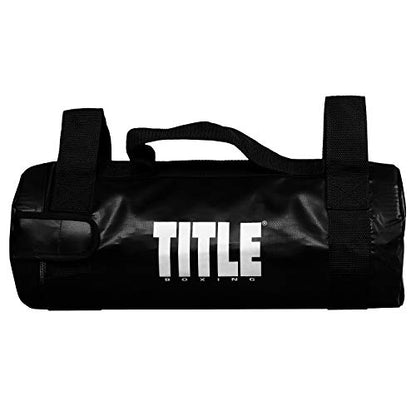 Title Ultimate Weight Bag, 20 lbs - Fitness, Weight Training, Boxing Improvement, Boxing Training, Boxing Exercise, Weighted Boxing Gear, Weighted Fitness Equipment, Explosive Training