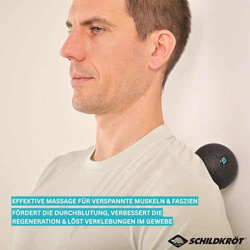 Schildkröt Dual Massage Set | Fascia Ball & Peanut Ball | Trigger Point & Self Massage | Muscle Relaxation & Regeneration | Yoga, Pilates & Physiotherapy