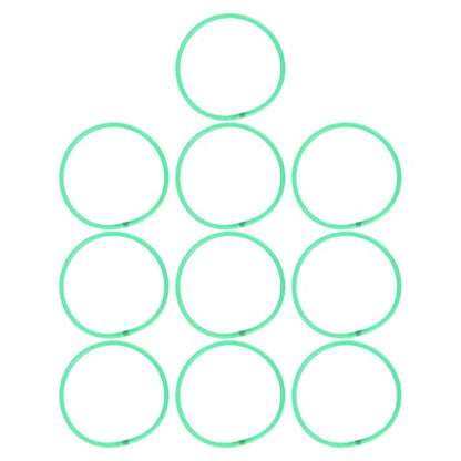 10 Pcs Agility Speed Rings 13.78in Balance Coordination Training Hoops for Kids - Safe, Creative, and Engaging Sensory Exercise Tool (#12)