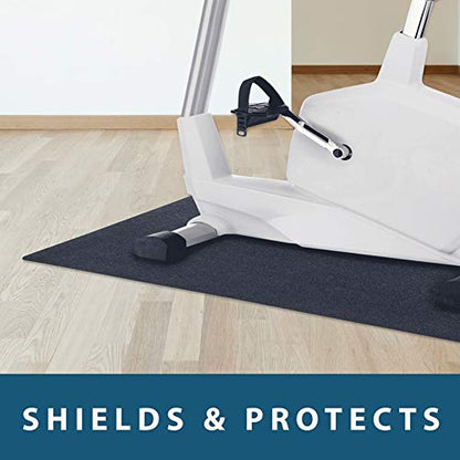 MOTIONTEX Fitness Equipment Mat - size: 48"L x 24"W x 0.1"Th