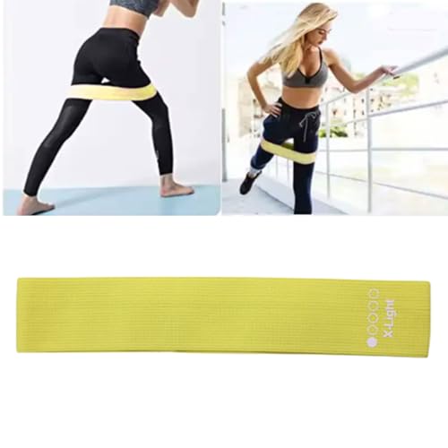 Tear Elastic Workout Band for Hip Shaping with Reinforced Construction Glute Resistance Loop Elastic Exercise Gym