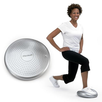 THERABAND Stability Trainer Pad - color: Silver - Super Soft - Advanced, size: Single