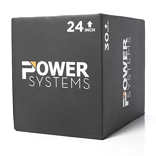 Power Systems 3-in-1 Foam Plyo Box - size: 16" x 20" x 24"
