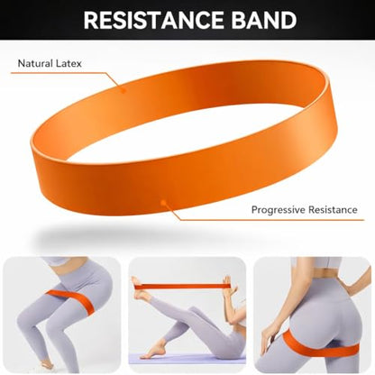 5 in1 Foam Roller Set, Trigger Point Foam Roller, Massage Roller Stick, Massage Ball, Resistance Band for Deep Muscle Massage Pilates Yoga,Fitness Exercise for Whole Body