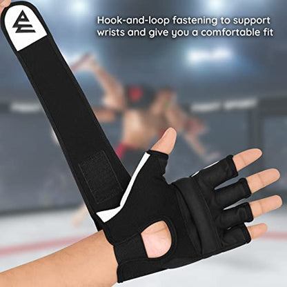 WFX Punch Bag Boxing Gloves Karate Mitts MMA Body Combat Taekwondo Training Martial Art Fighting Grappling Muay Thai TKD MMA Synthetic - size: Large