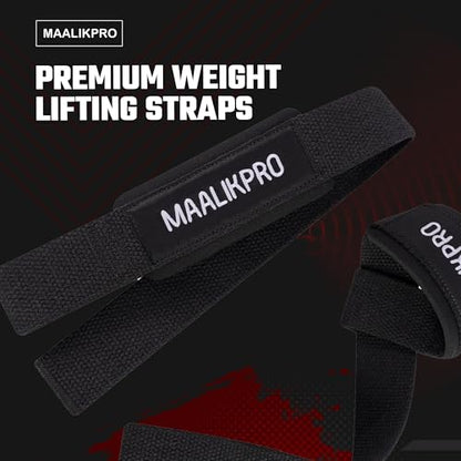 Weight Lifting Straps | Wrist Lifting Strap - color: Black