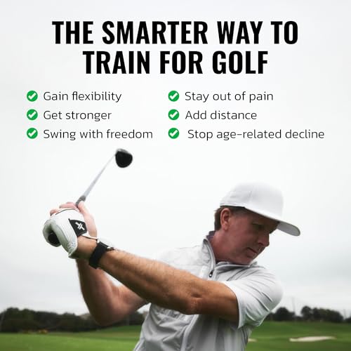 GolfForever Swing Trainer – Golf Fitness & Training System for Strength, Flexibility & Swing Power – Includes Membership & Premium Training Bar for Golf-Specific Workouts - size: 3-Month Membership