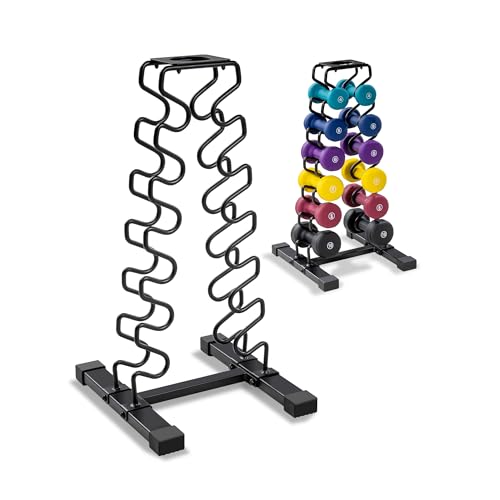 Marcy Strength Training Dumbbell Rack, Wire Frame Minimalist Dumbbell Storage