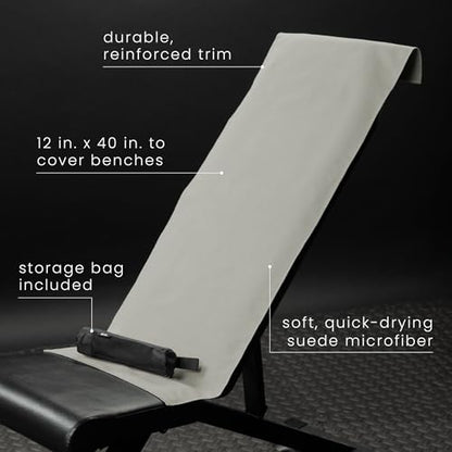 S&T INC. Gym Travel Towel, 3 Pack, Cooling Towels for Camping, Yoga, Home and Gym Bag, 3 Storage Bags Included, 12 Inch x 40 Inch, Microfiber, Grey - color: Grey (3 Pack)