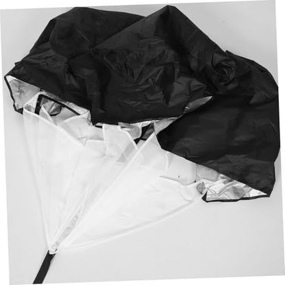 Abaodam Resistance Parachute for Speed Training Durable Running Chute for Athletic Strength Enhancement for Gym and Sports Practice Waist Belt Included