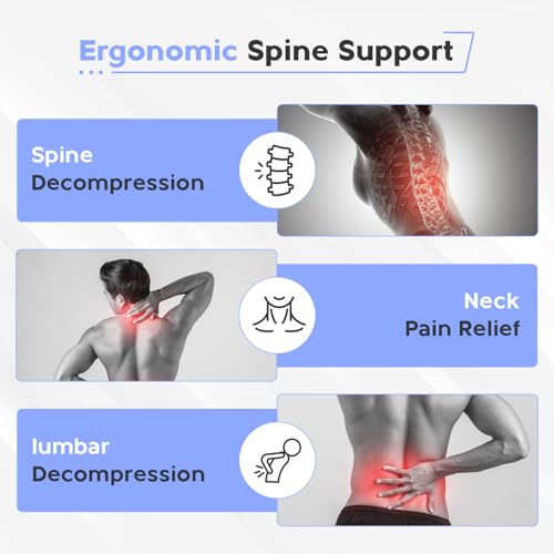 YOLLO Lower Back Stretcher 2 Pack, 4-Level Lumbar Support Board, Back Cracker