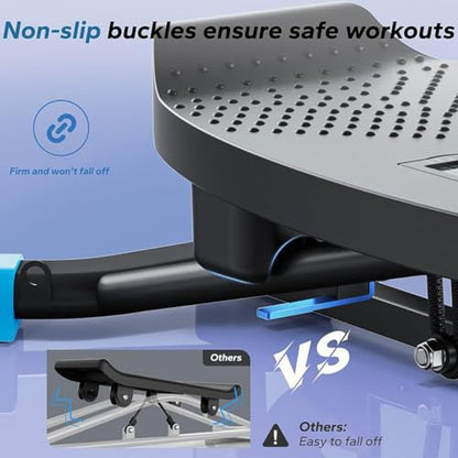 Balance Board,2026 New all motion exerciser,Portable Ski Balancing Machine with Lcd Monitor and Elastic Bands,Adjustable Intensity/Non-Slip Ma Pedal, Silent Exercise for Home