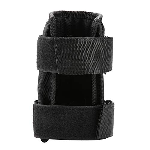 Weighted Wrist and Ankle Bands, 1 Pair Adjustable Ankle Wrist Weight Straps, Leg Arm Hand Cuff Weights with Empty Pocket for Steel Plates(Not Included) Maximum 11lbs, Training