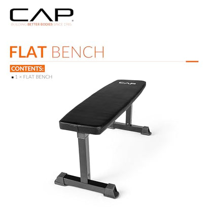 Cap Barbell Flat Weight Bench Color Series