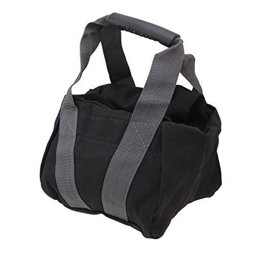Workout Sandbag with Ergonomic Handle, Tear Canvas Training Sandbag, Adjustable Weight 0-25lbs for Fitness Exercise, Ideal for Squats Presses Pull Ups Home Workouts