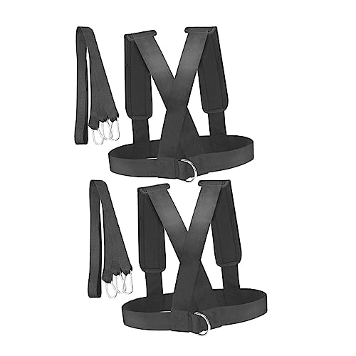 Training Belt 2 Pack Polyester Running Resistance Straps