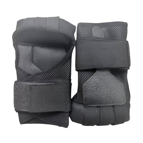 Menolana Sparring Gloves Hollow Palms Breathable Punching Gloves Hand Wraps for Kickboxing Grappling MMA Karate Fitness - color: Black