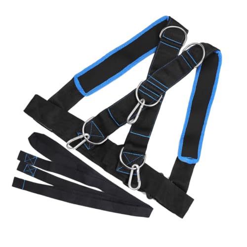 BESPORTBLE Resistance Bands Set Pull up Bands Sled Workout Harness Fitness Strap Shoulder Strap Material Sturdy No- Strength Building