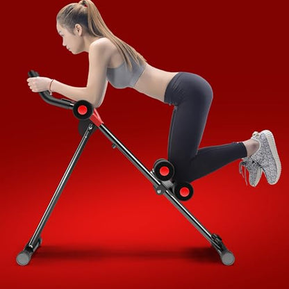 Worparsen Ab Crunch Coaster,AB Workout Equipment,Multi-Functional Exercise Equipment for Home Gym,Height Adjustable Abs Workout,Full Body Fitness Machine Suitable for Beginner,from USA Fast Arrival R