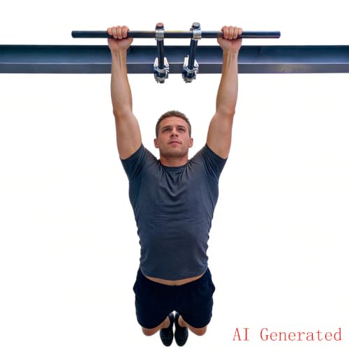 I Beam Pull Up Bar, Made with 1-1/4" Steel Tube, 0.12 Inches Thick. Fits All I-beam Models, Maximum Load 700 Lbs.