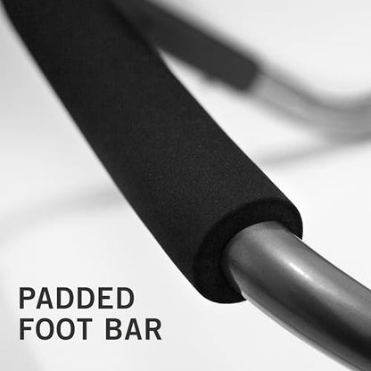 Microdry Ab Precision Workout Trainer, Guided Core Trainer for Proper Form, Grey/Black