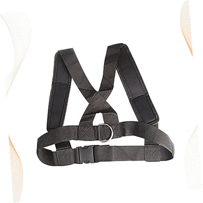 POPETPOP Adjustable Sled Harness for Resistance Training Heavy Duty Workout Strap with No Slip Belt System for Speed and Endurance Training Durable Fitness Aid for Strength