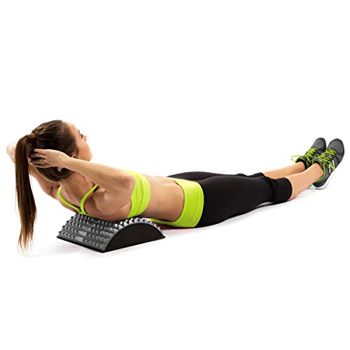 ProsourceFit Arched Back Stretching Spike Orthopedic Traction Device & Lower Lumbar Massage Support