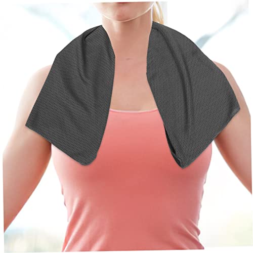 POPETPOP Quick Drying Sports Towel Multi-use Microfiber Cooling Towel for Gym Travel Hiking and Fitness Super Absorbent and Lightweight Includes Compact Storage Bag
