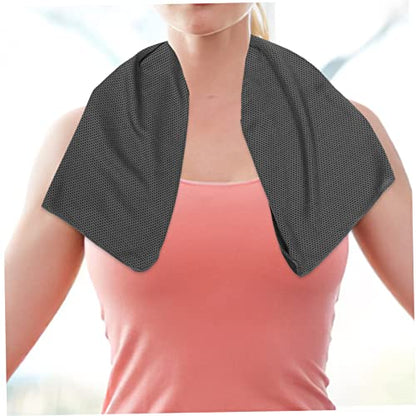 POPETPOP Quick Drying Sports Towel Multi-use Microfiber Cooling Towel for Gym Travel Hiking and Fitness Super Absorbent and Lightweight Includes Compact Storage Bag
