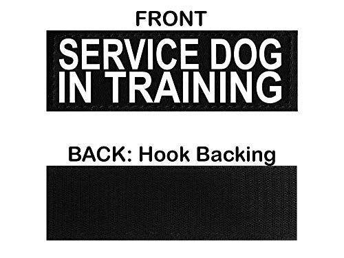 Doggie Stylz Service Dog in Training Vest 2 Hook and Loop Removable Reflective Patches, Straps and Handle – Harness Comes in Sizes XXS to XXL and 4 Colors (Girth 12-16", Tie Dye) - color: Tie Dye, size: Girth 12-16"