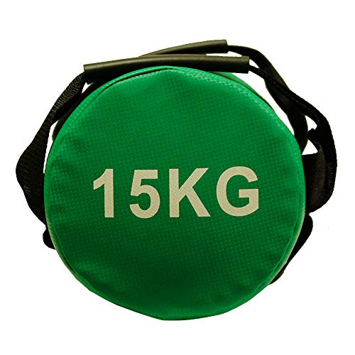Workout Sandbag for Strength Training Heavy-Duty PVC Shell, 5 Multi-Grip Handles, Reinforced Seams Ideal for CrossFit, Functional Training, Military Conditioning, Home & Gym Workouts – 15kg/33lb