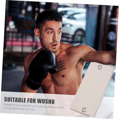 PRETYZOOM Wall-Mounted Triplet Boxing Training Bag 110x40cm Hanging Workout Sandbag Empty Fitness Punching Bag for Martial Arts and Boxing Practice
