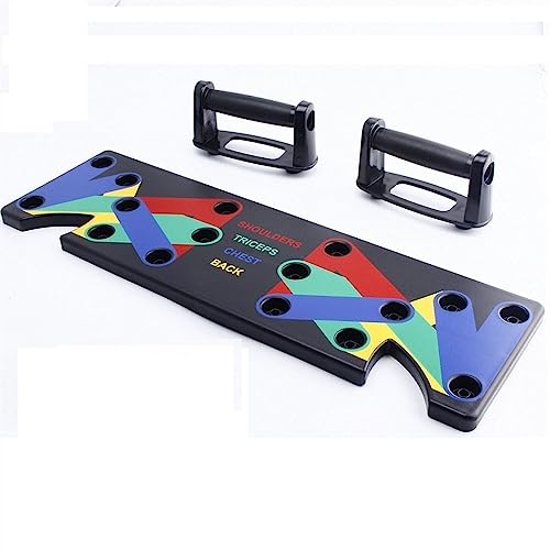 Multifunctional Folding Push-up Fitness Sports Board,Home Workout Professional Equipment, Arm Abdominal Triceps Muscle Training Fitnes