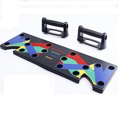 Multifunctional Folding Push-up Fitness Sports Board,Home Workout Professional Equipment, Arm Abdominal Triceps Muscle Training Fitnes