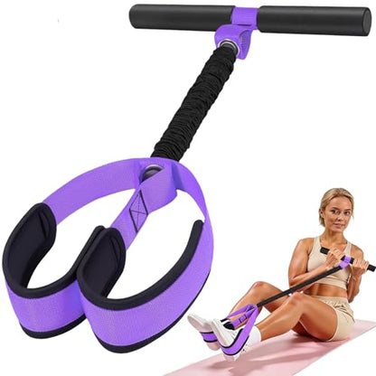 Upgraded Pedal Resistance Band with Handle, Thickened Latex Tubes and Soft Foam Fabric Foot Pedal, Abdomen, Waist,Core/ABS, Arm, Leg,Arms Equipment Gift for Women,Physical Therapy