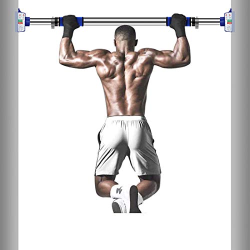 Pull-Up Bar Horizontal Bar On The Door, Portable Screwless Upper Body Fitness Bar, Chin Up Bar, 73-94cm, 92-125cm, 110-140cm (Size : 73-94cm)