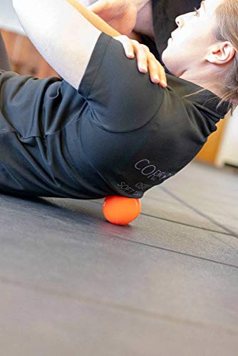 Peanut Massage Ball - Double Lacrosse and Peanut Ball Therapy | Trigger Point Deep Tissue Exercise | Back Muscle Foam Roller for Myofascial Release | Suboccipital Spine Device - Pressure Point - color: Black Peanut Ball