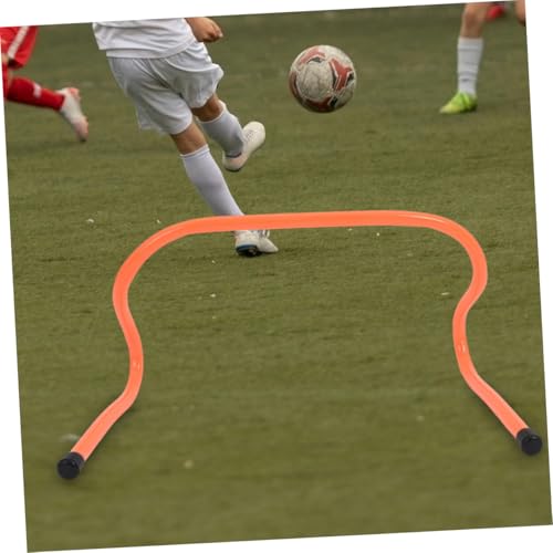 Toddmomy 4pcs Plastic Agility Hurdles 15cm for Football Speed and Running Training Youth Sports Equipment for Soccer Agility Drills