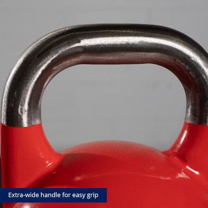 Titan Fitness Competition Kettlebell, Single Piece Casting, KG Markings, Full Body Workout - size: 30.0 Pounds