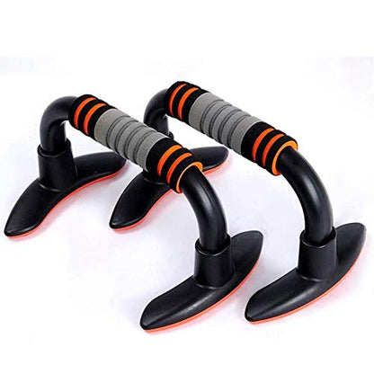 Push-up bracket-Perfect Muscle Push Up Pushup Bars Stands Handles Aid Equipment for Men and Women Pushups,Home Gym Fitness Exercise - color: Orange
