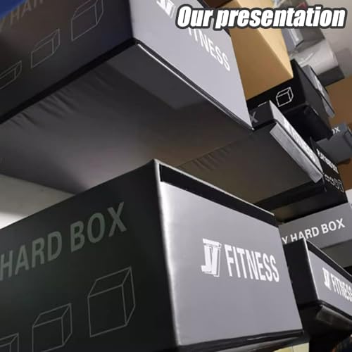 Jumping Training Box,Foam Plyometric Box, Used for Jump Training and Adjustment, Stackable Plywood Box, Plywood Box, Soft Box for Jump Training and Fitness Training - size: 90*75*150cm